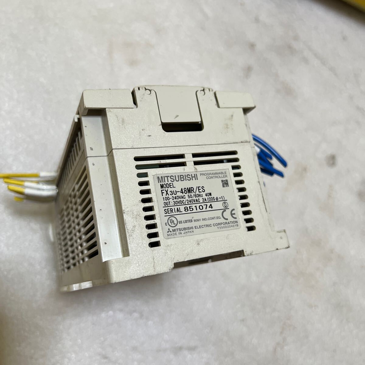 三菱電機 PLC シーケンサ FX3u-48MR/ES (a) - スイッチング電源 三菱電機 PLC シーケンサ FX3u-48MR/ES (a) - スイッチング電源