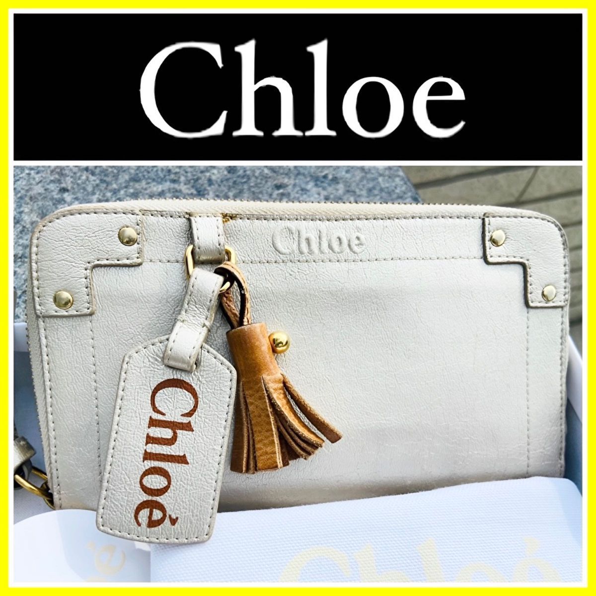 箱付 メタリック Chloe クロエ エデン 財布 シルバー メンズ 箱付 メタリック Chloe クロエ エデン 財布 シルバー メンズ