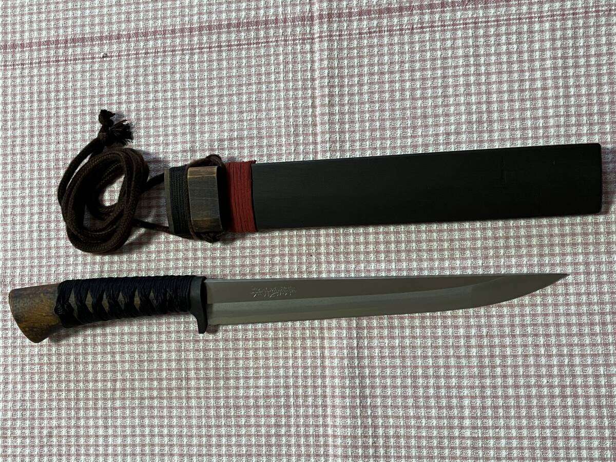 23800円 四代目豊国『海援豆剣鉈』二刀一組 虎龍 土佐打刃物 晶 23800円 四代目豊国『海援豆剣鉈』二刀一組 虎龍 土佐打刃物 晶