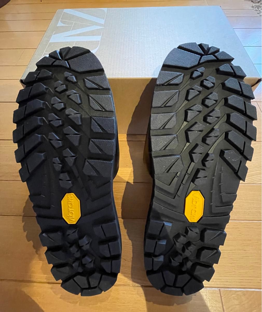 ZARA Vibramビブラムレザースライドサンダル|Yahoo!フリマ(旧 ZARA Vibramビブラムレザースライドサンダル|Yahoo!フリマ(旧