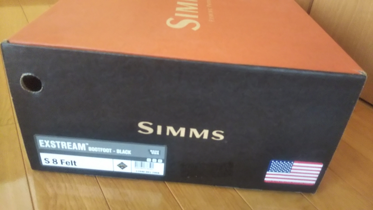 Simms シムス EXSTREAM BOOTFOOT エクストリーム ブーツフット フェルト 米国S ブーツUS8_画像3