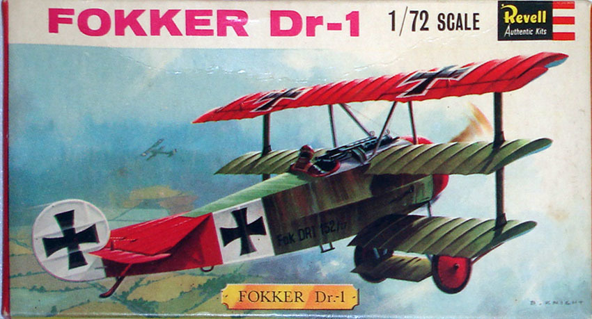 0REVELL Британия Revell |fo машина Dr-1 (1|72) оригинал 