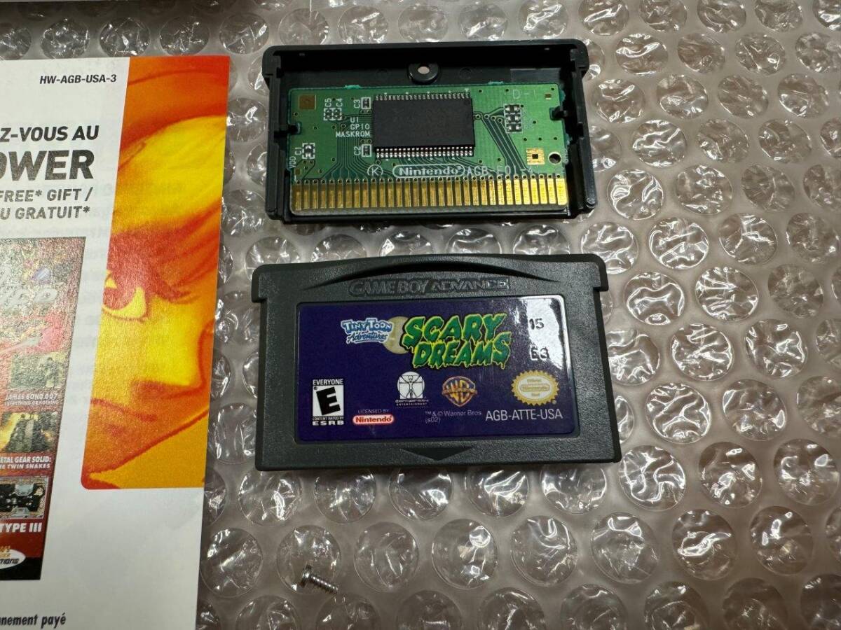 GBA Scary Dreams / タイニートゥーン 北米版 美品 正規品 完品 GBA Scary Dreams / タイニートゥーン 北米版 美品 正規品 完品