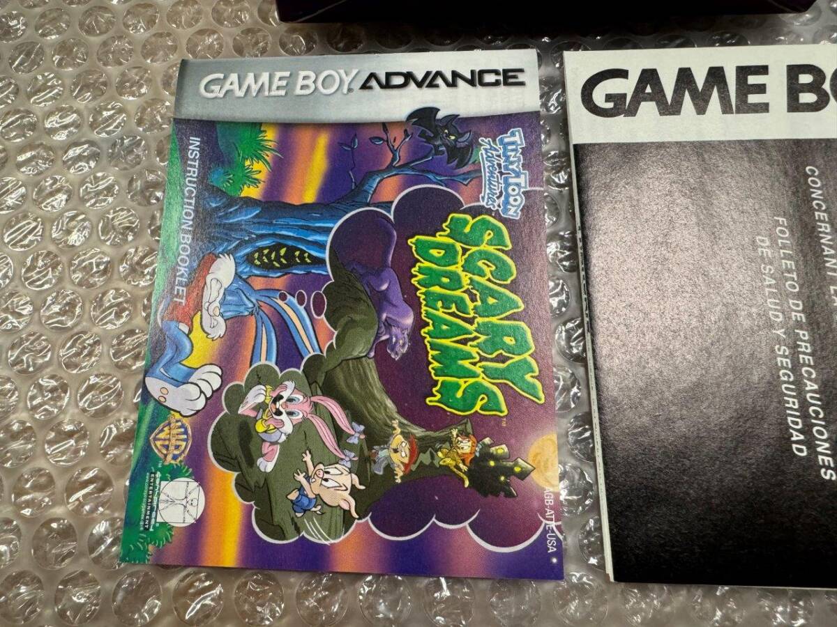 GBA Scary Dreams / タイニートゥーン 北米版 美品 正規品 完品 GBA Scary Dreams / タイニートゥーン 北米版 美品 正規品 完品