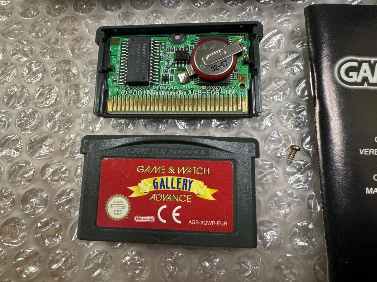 GBA Game & Watch Gallery Advance ゲームウォッチ ギャラリー GBA Game & Watch Gallery Advance ゲームウォッチ ギャラリー