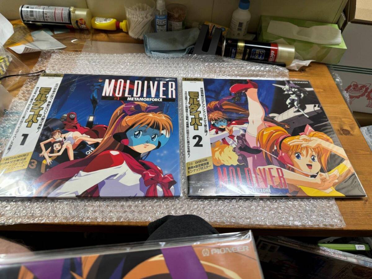 LD レーザーディスク モルダイバー / Moldiver 6枚セット（画像