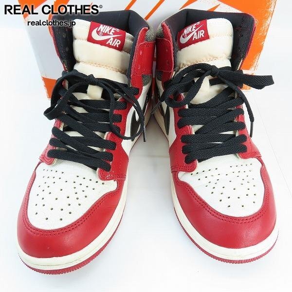 NIKE/ナイキ AIR JORDAN 1 HIGH OG LOST＆FOUND CHICAGO/ロスト＆ファウンド シカゴ DZ5485-612/26 /080