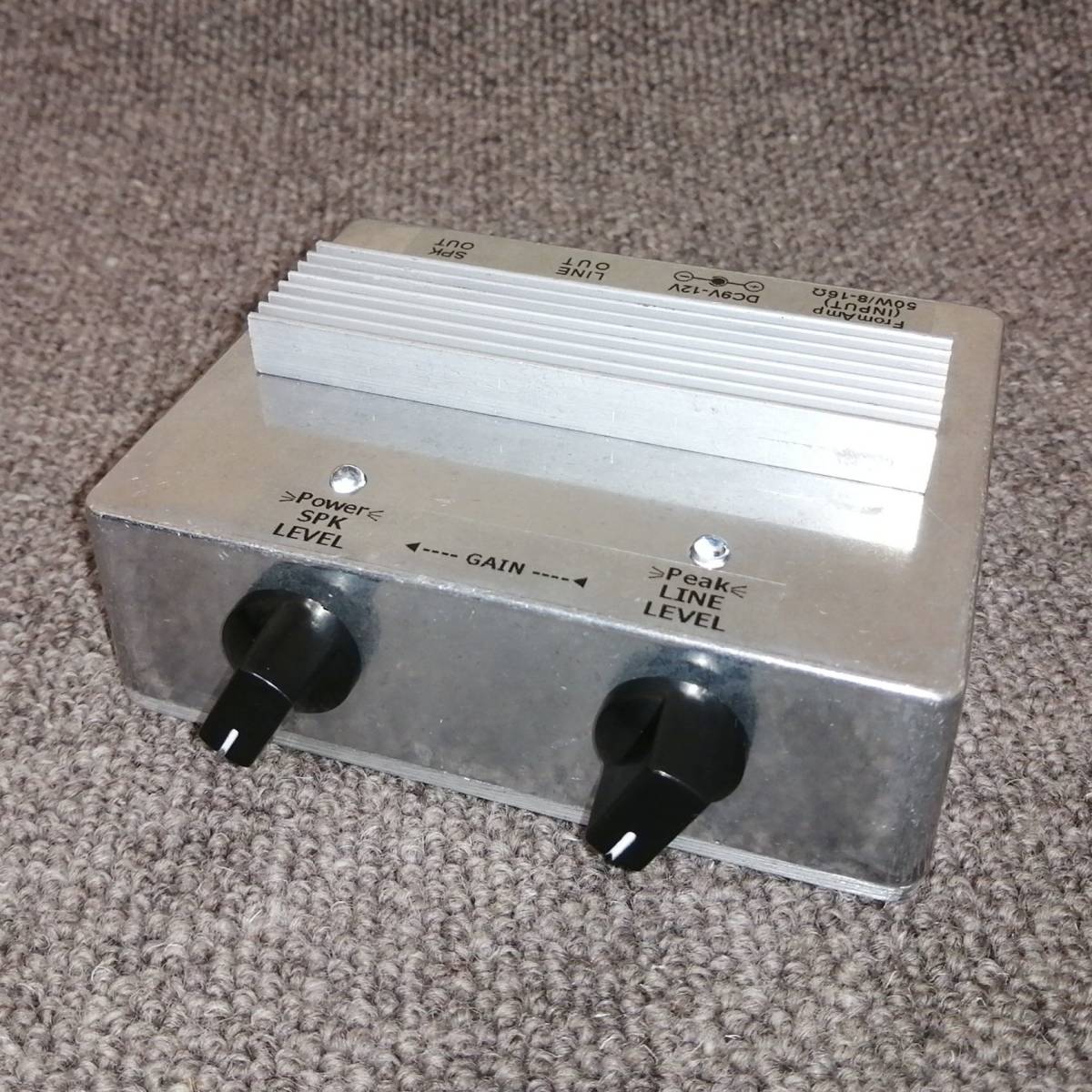 DL-PWA 50W ダミーロード+パワーアンプ アッテネーター/ロードボックス ギターアンプ向け