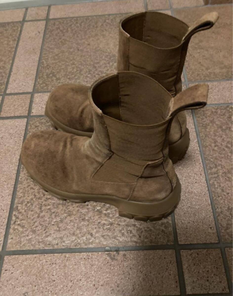 rickowens ボゾトラクターブーツ41 ごみちゃんずサンバイザー