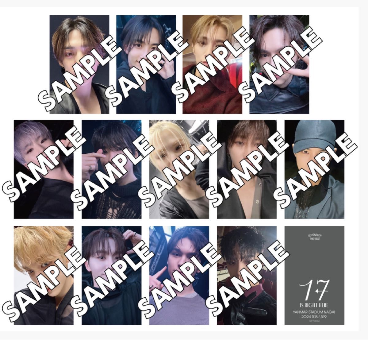 SEVENTEEN 大阪 ヤンマースタジアム 会場限定 トレカ セブチ SEVENTEEN 大阪 ヤンマースタジアム 会場限定 トレカ セブチ
