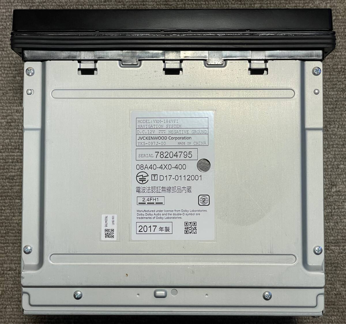 ホンダ 純正ナビ Gathersギャザズ VXM-184VFi(JVC KENWOOD製/7 ホンダ 純正ナビ Gathersギャザズ VXM-184VFi(JVC KENWOOD製/7