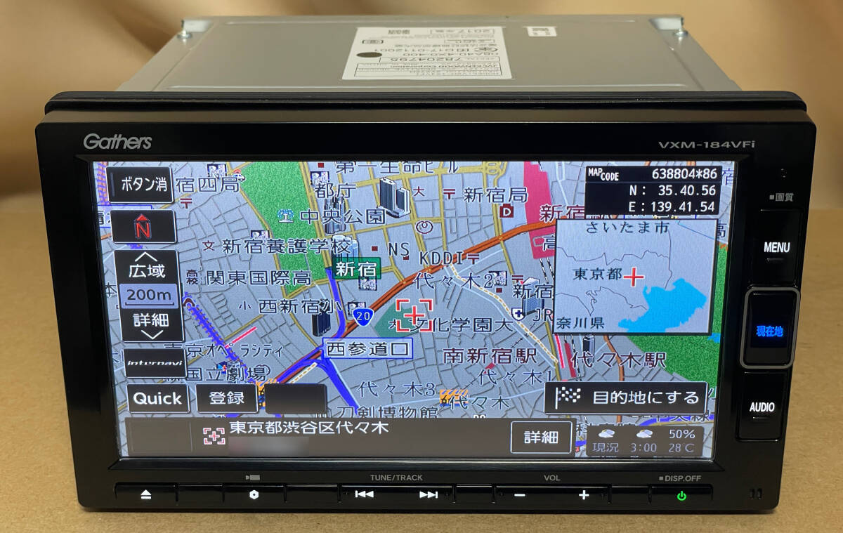 ホンダ 純正ナビ Gathersギャザズ VXM-184VFi(JVC KENWOOD製/7 ホンダ 純正ナビ Gathersギャザズ VXM-184VFi(JVC KENWOOD製/7