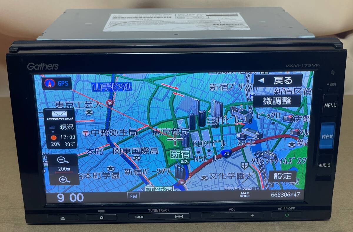 ホンダ 純正ナビ Gathersギャザズ VXM-175VFi(Panasonic製/7 ホンダ 純正ナビ Gathersギャザズ VXM-175VFi(Panasonic製/7