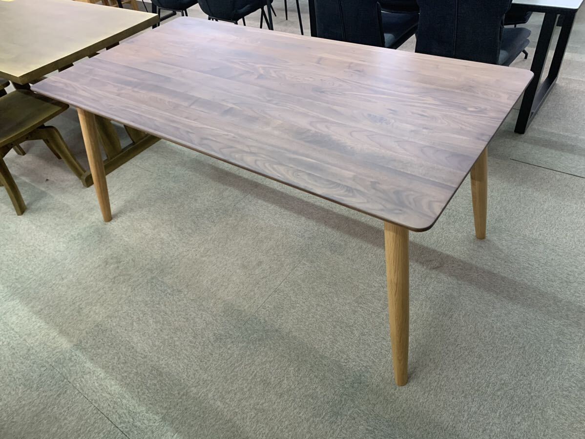 新品展示品 ウォールナット無垢 ホワイトオーク無垢 165 新品展示品 ウォールナット無垢 ホワイトオーク無垢 165