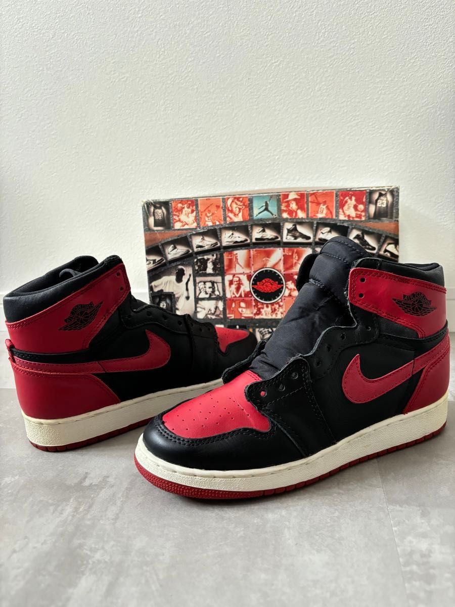NIKE AIR JORDAN 1 RETRO HIGH BG 1994年製 BRED ナイキ エア NIKE AIR JORDAN 1 RETRO HIGH BG 1994年製 BRED ナイキ エア