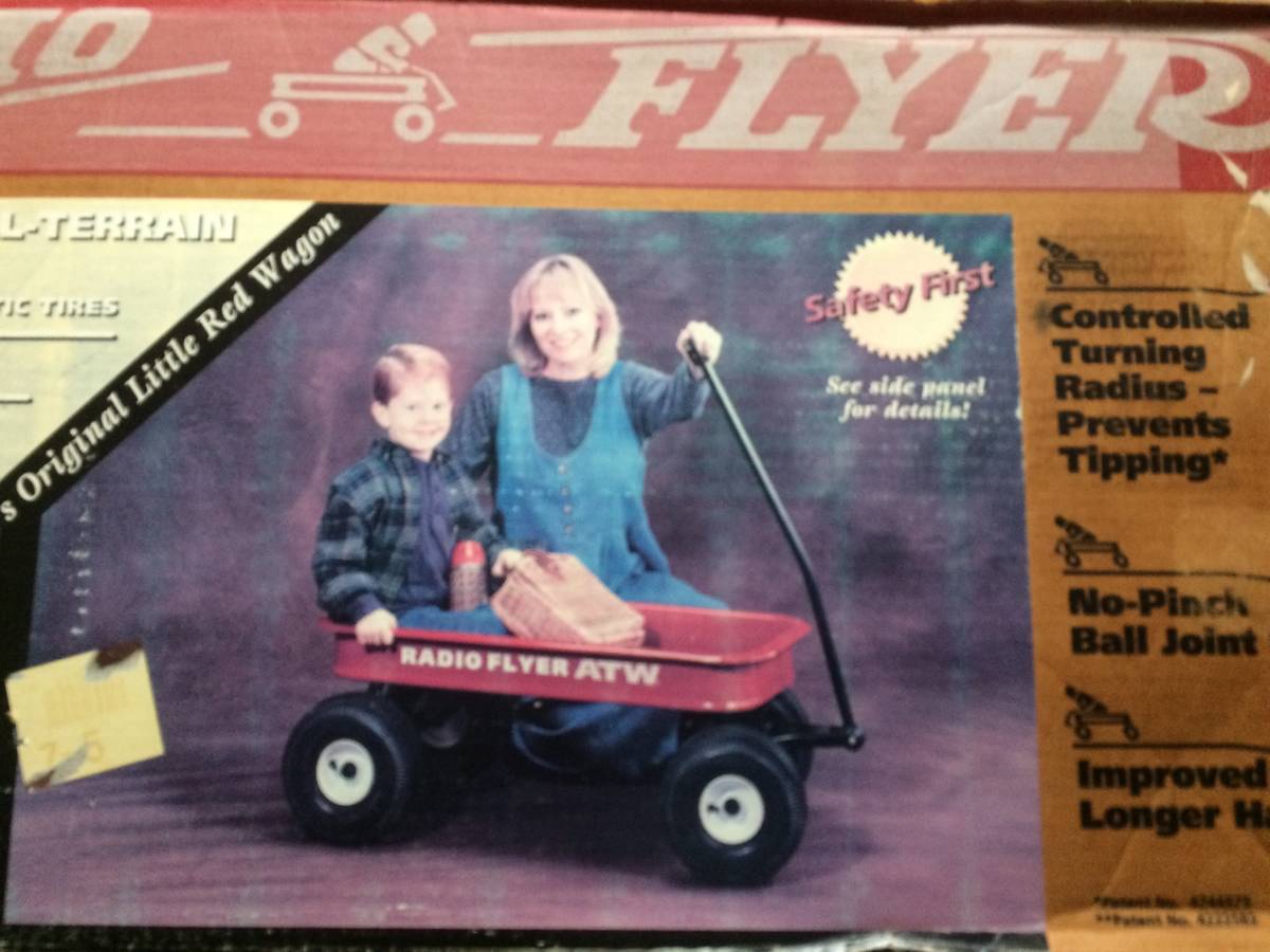 希少! 絶版! RADIO FLYER ATW #31 アメリカ製 ビンテージ ラジオフライヤー ビッグ レッド クラシック ワゴン キャンプ  アウトドア USA製