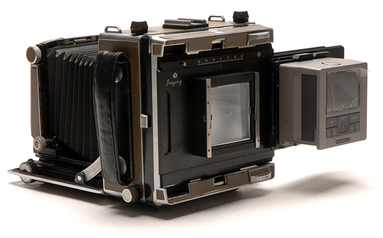 4x5大判カメラ用 デジタルバックアダプター HASSELBLAD Vマウントの 