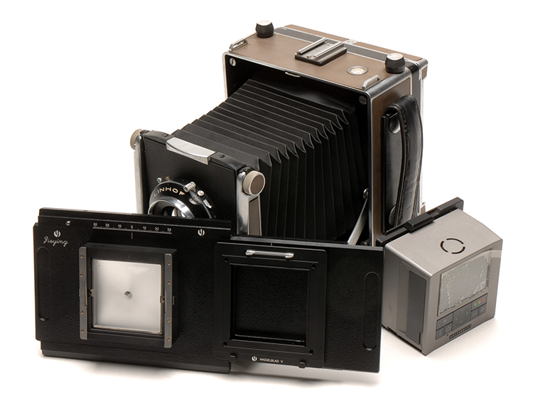 4x5 большой размер камера для цифровой задний адаптор HASSELBLAD V крепление. цифровой задний для 