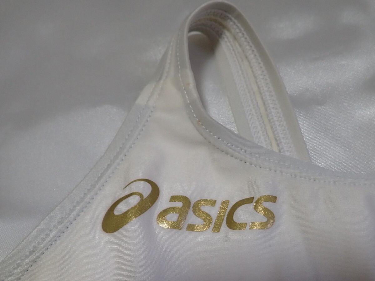 10500円 asics アシックス 女子用競泳水着 ALS85T 白 Sサイズ 10500円 asics アシックス 女子用競泳水着 ALS85T 白 Sサイズ