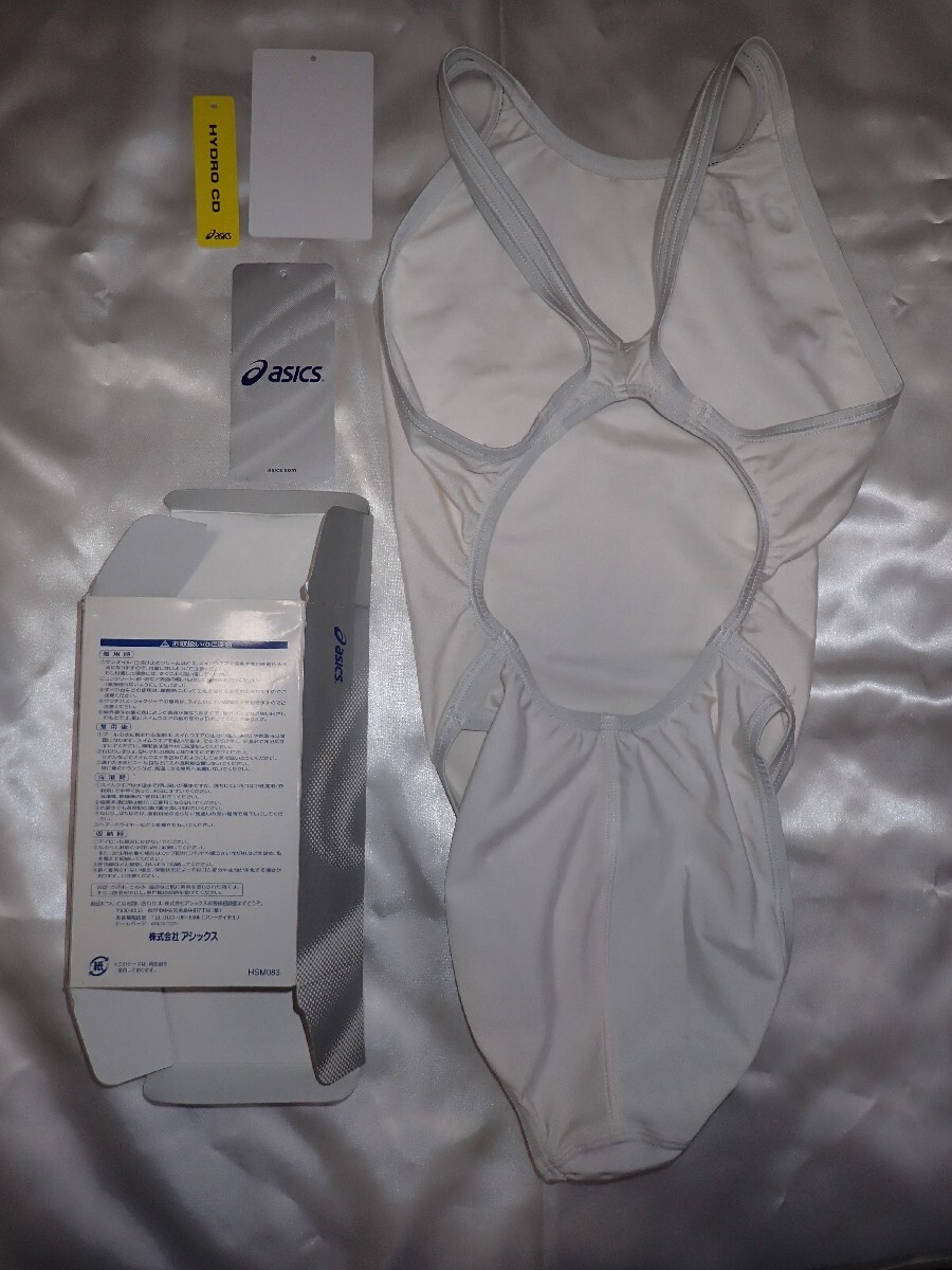 asics アシックス 女子用競泳水着 ALS85T 白 Sサイズ ハイドロCD asics アシックス 女子用競泳水着 ALS85T 白 Sサイズ ハイドロCD