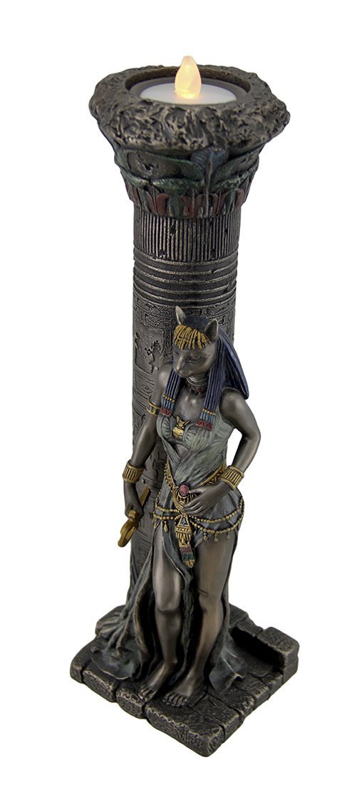 ヤフオク! - 古代エジプトの円柱に よりかかるエジプト女神 
