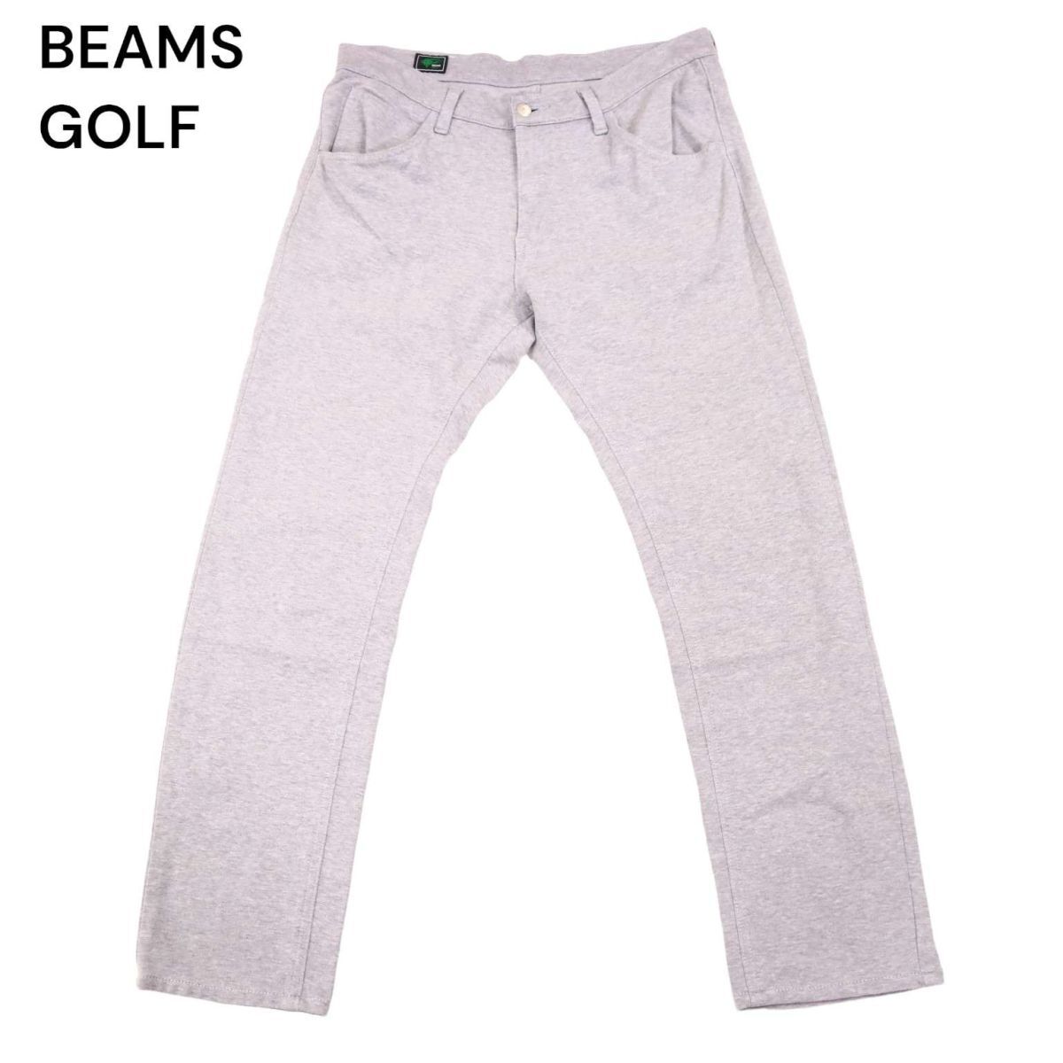 Lee × BEAMS GOLF リー × ビームス ゴルフ別注★ LB0306 通年 ストレッチ スリム パンツ Sz.L　メンズ グレー 日本製　I4B01276_7#R