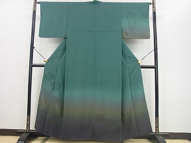 平和屋1□極上 スワトウ刺繍 総刺繍 袋帯 向かい鳥花文 金糸 平和屋1□極上 スワトウ刺繍 総刺繍 袋帯 向かい鳥花文 金糸