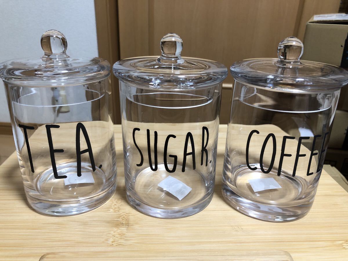 キャニスター キャンディポット ガラス 保存容器 コーヒー お茶 キャニスター キャンディポット ガラス 保存容器 コーヒー お茶
