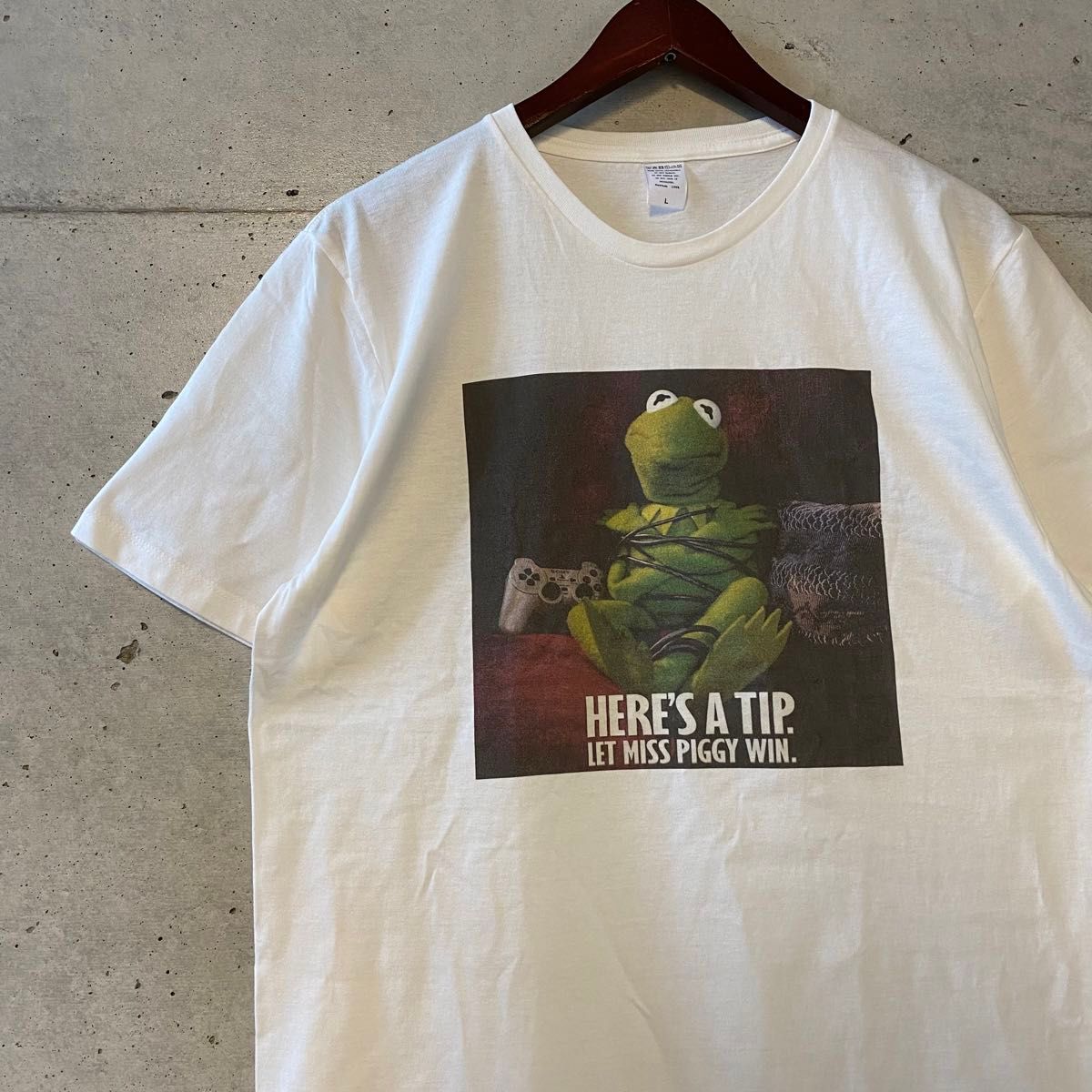 Kermit the frog カーミット セサミストリート Tシャツ 古着 Kermit the frog カーミット セサミストリート Tシャツ 古着