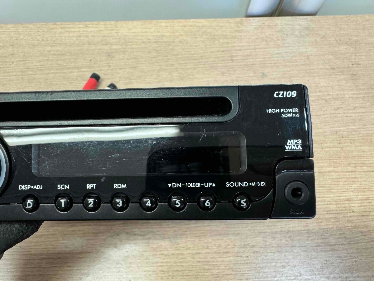 クラリオン1DIN CDプレーヤー CZ109/99000-79AF4/PS-3754U クラリオン1DIN CDプレーヤー CZ109/99000-79AF4/PS-3754U