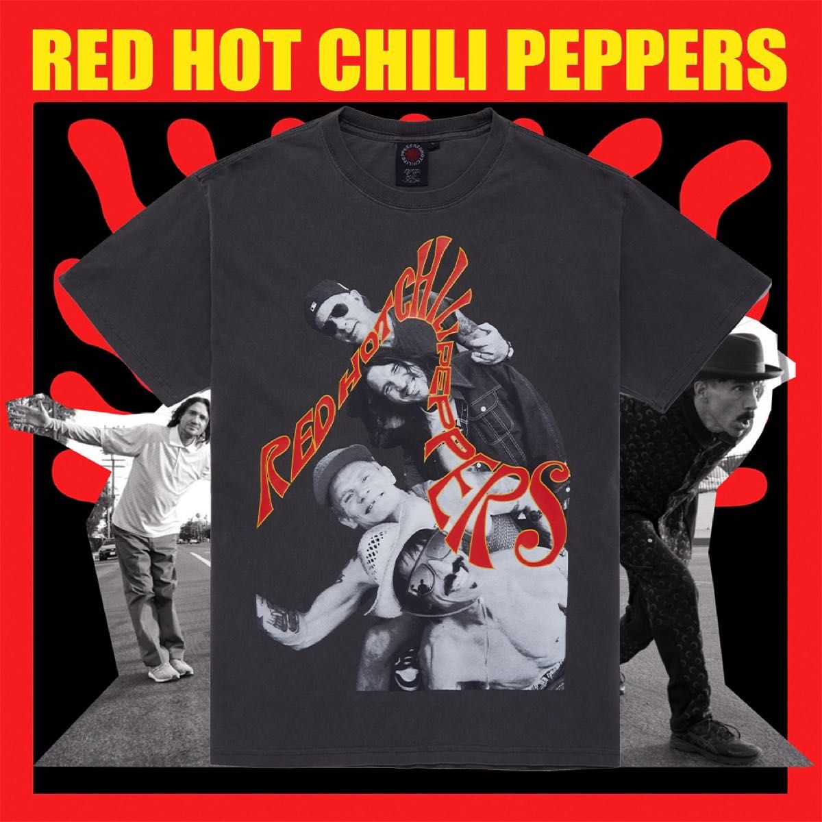 RED HOT CHILI PEPPERS WORLD TOUR 2022-2023 Throwback Tee M RED HOT CHILI PEPPERS WORLD TOUR 2022-2023 Throwback Tee M