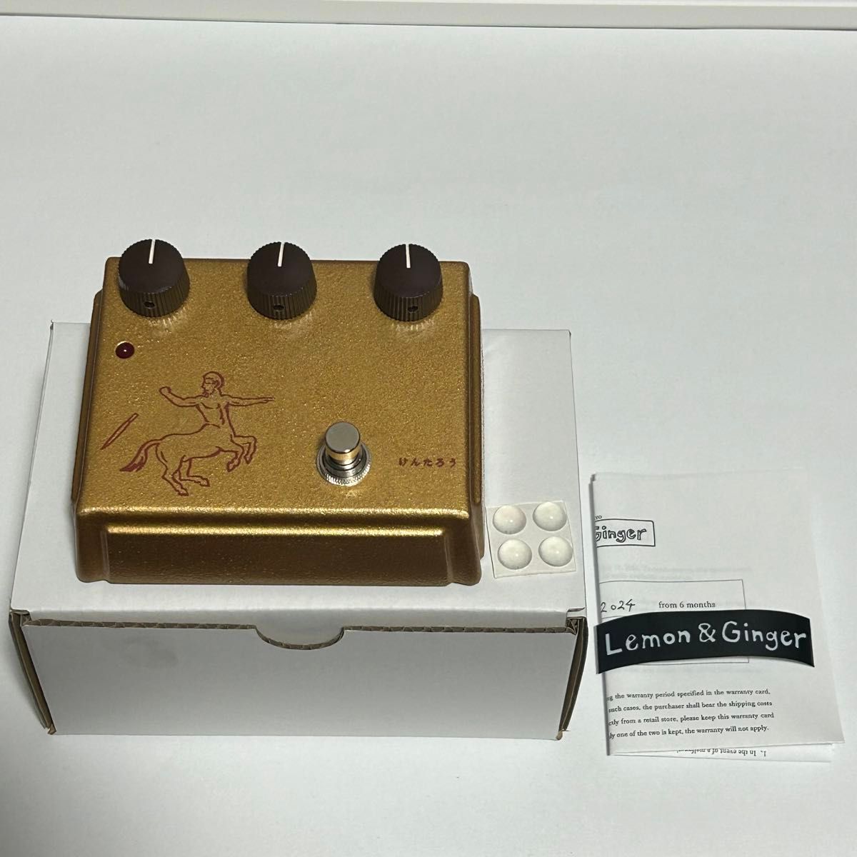 4周年記念ペダル 限定 CENTAROU けんたろう Lemon & Ginger KLON 4周年記念ペダル 限定 CENTAROU けんたろう Lemon & Ginger KLON