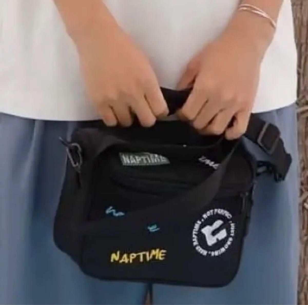 Nissy naptime ショルダーバッグ ブラック Nissy naptime ショルダーバッグ ブラック