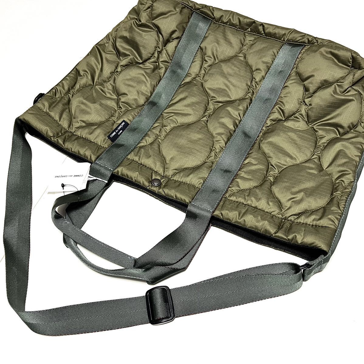 新品 コムデギャルソンオム 2WAY キルティング ショルダー 新品 コムデギャルソンオム 2WAY キルティング ショルダー