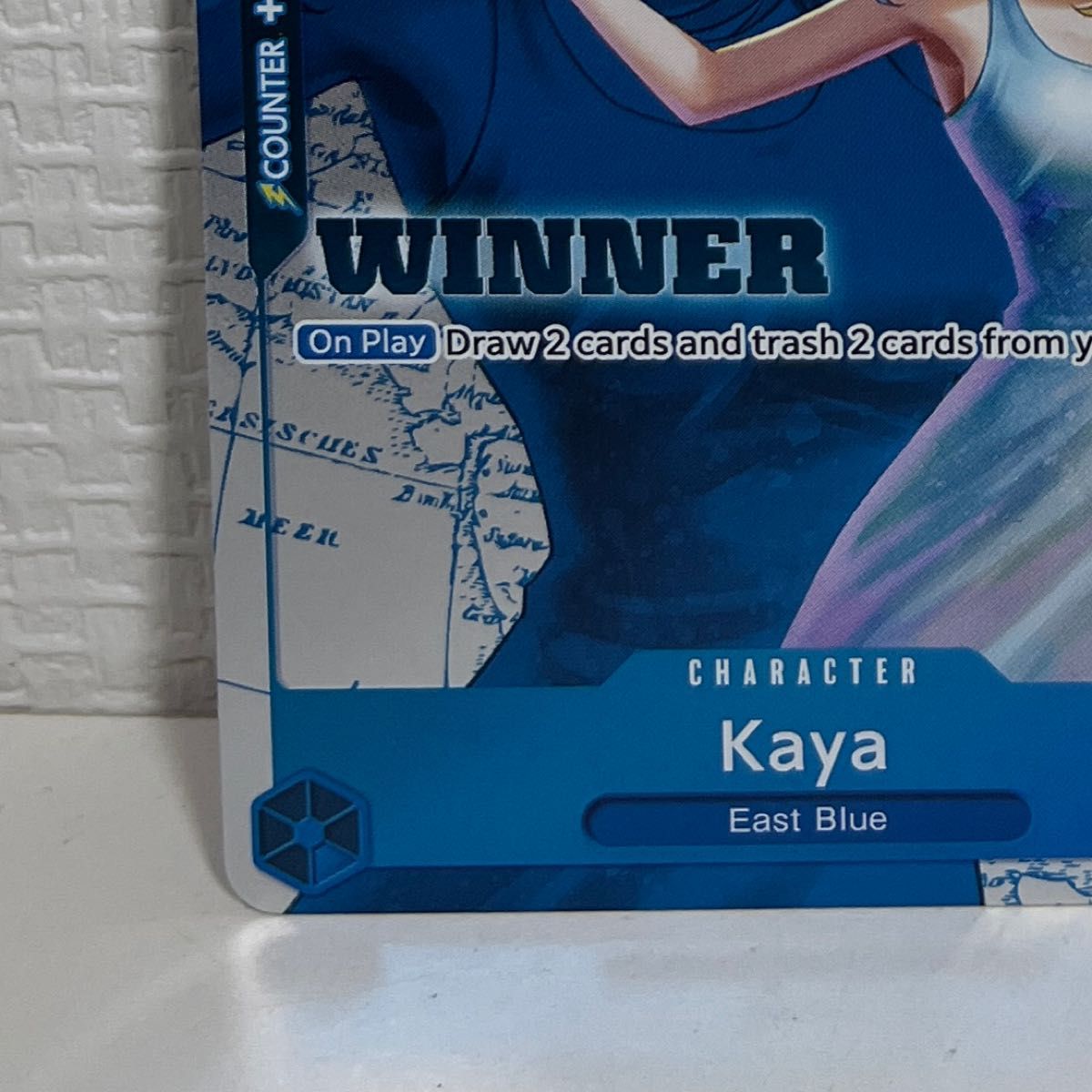ワンピースカード カヤ WINNER 大会勝利者限定配布カード 英語 ワンピースカード カヤ WINNER 大会勝利者限定配布カード 英語