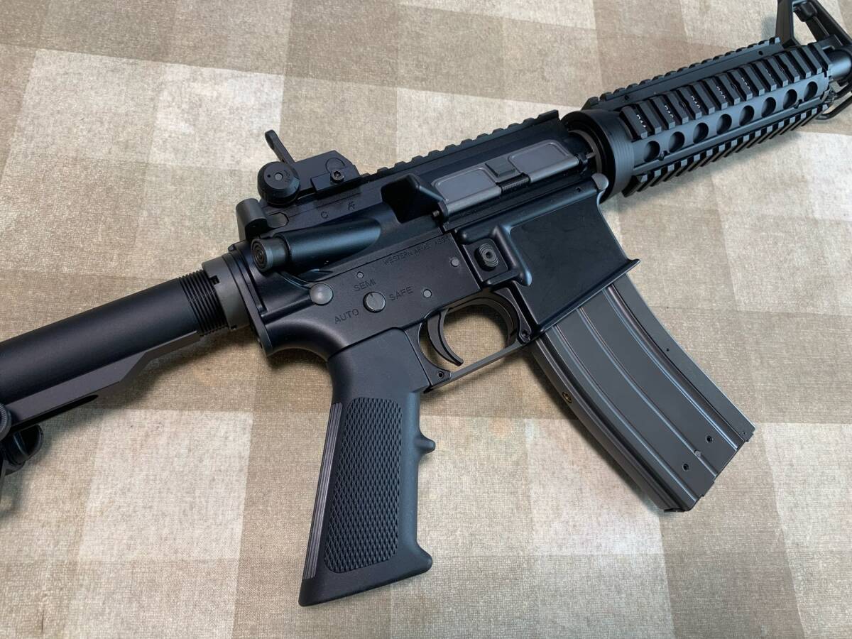 送料無料 即決 美品 WA M4-A1 フルメタルカスタム SOPMOD ver 送料無料 即決 美品 WA M4-A1 フルメタルカスタム SOPMOD ver