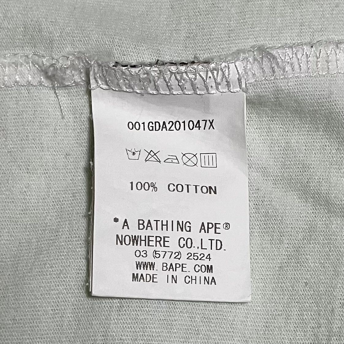 人気】A BATHING APE アベイシングエイプ ロゴTシャツ 大猿 人気】A BATHING APE アベイシングエイプ ロゴTシャツ 大猿