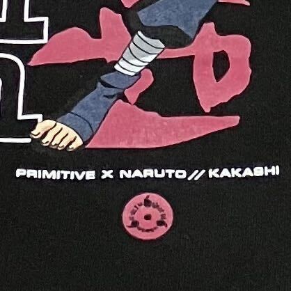 希少】PRIMITIVE×ナルト疾風伝 コラボTシャツ アニメTシャツ 希少】PRIMITIVE×ナルト疾風伝 コラボTシャツ アニメTシャツ