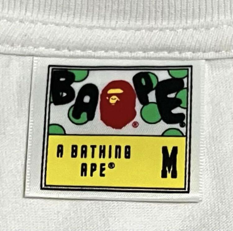人気】A BATHING APE アベイシングエイプ ロゴTシャツ デカロゴ 人気】A BATHING APE アベイシングエイプ ロゴTシャツ デカロゴ