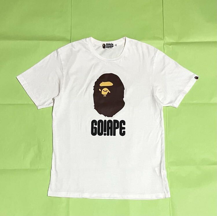 人気】A BATHING APE アベイシングエイプ ロゴTシャツ 大猿 人気】A BATHING APE アベイシングエイプ ロゴTシャツ 大猿