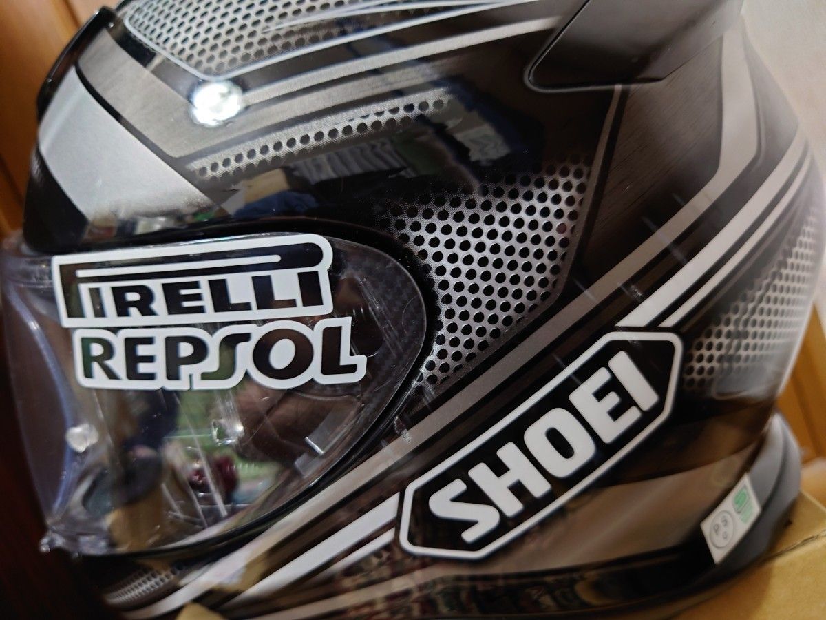 SHOEI Z-7 DOMINANCE M57cm 2014年12月製造 ピンロックシート SHOEI Z-7 DOMINANCE M57cm 2014年12月製造 ピンロックシート