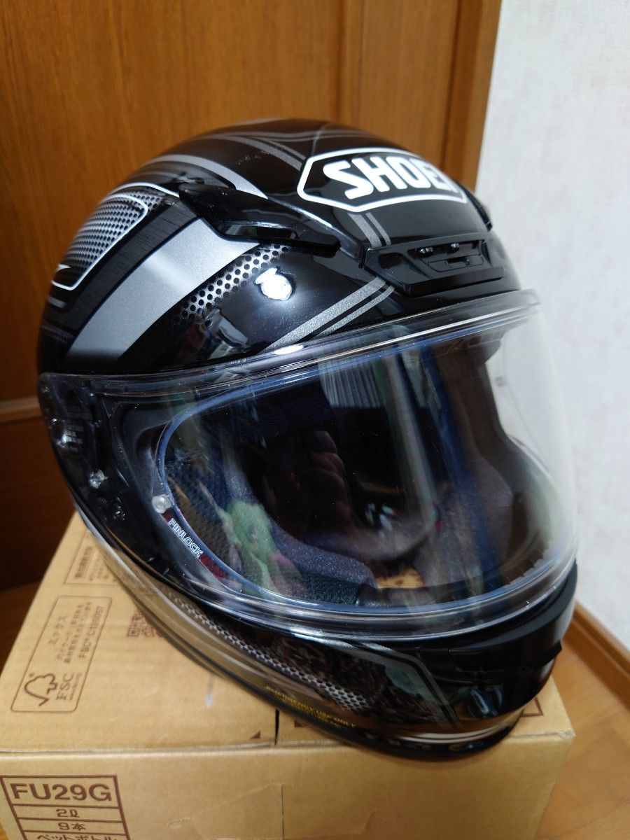 SHOEI Z-7 DOMINANCE M57cm 2014年12月製造 ピンロックシート SHOEI Z-7 DOMINANCE M57cm 2014年12月製造 ピンロックシート