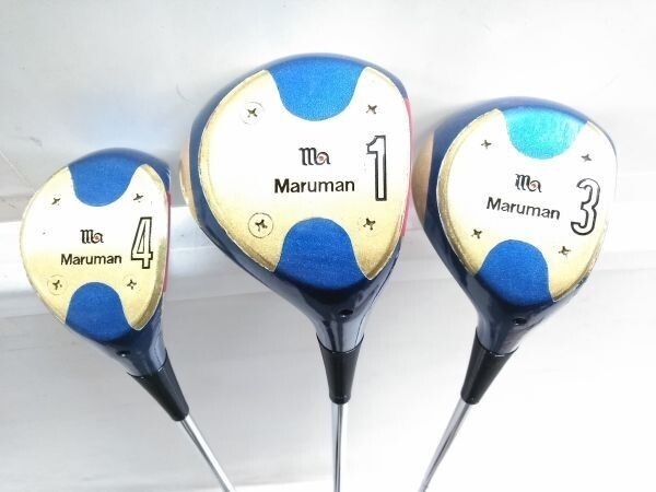 第一ネット ◇未使用保管品 レディース ヴィンテージ パーシモン マルマン フェアウェイウッド