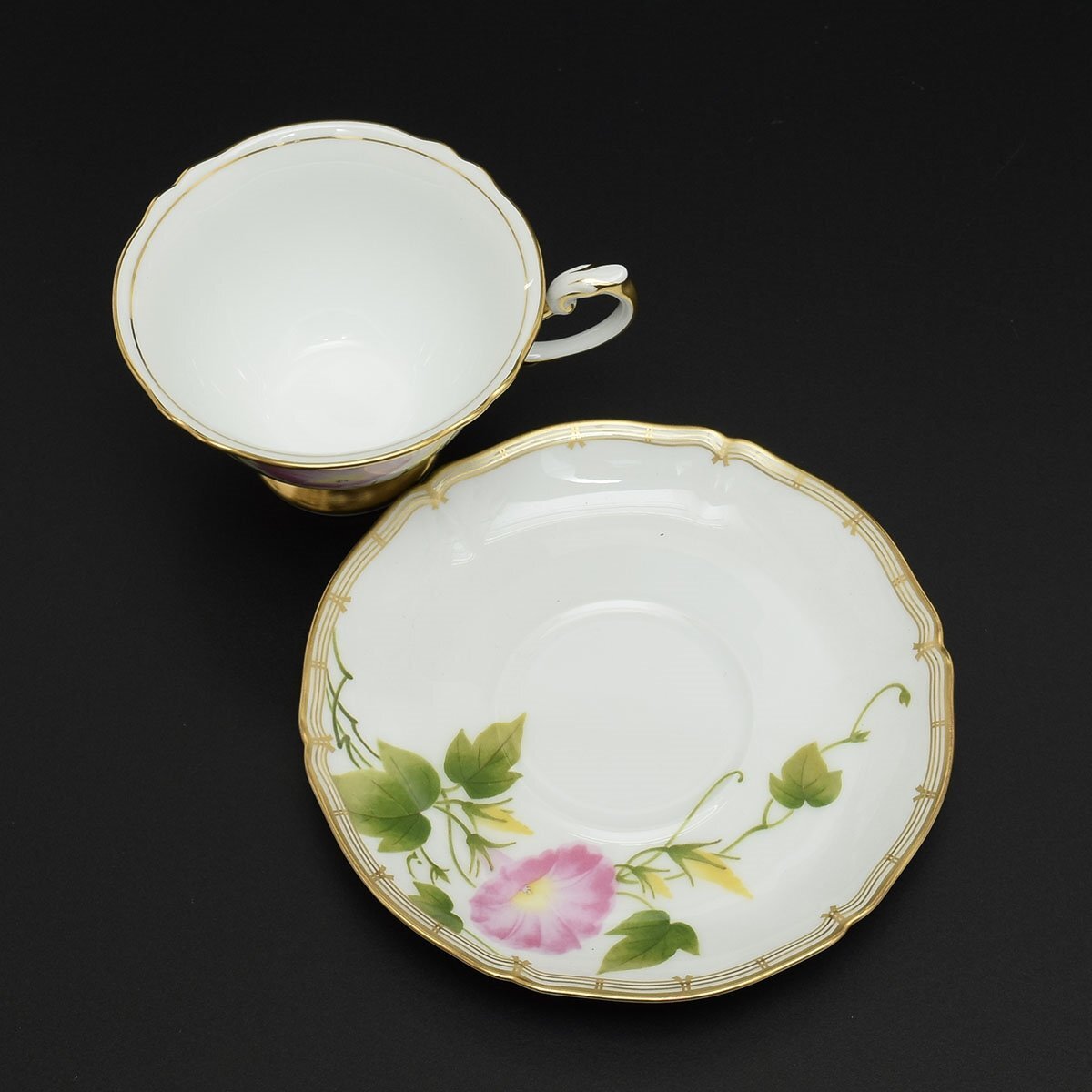 Bibian 比比昂- ◎509366 良品大倉陶園The Okura 花源氏金彩朝顔 Bibian 比比昂- ◎509366 良品大倉陶園The Okura 花源氏金彩朝顔