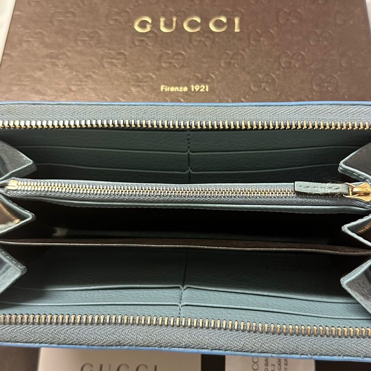 グッチ　GUCCI 財布　長財布　フローラ　タッセル　ラウンドファスナー　レディース