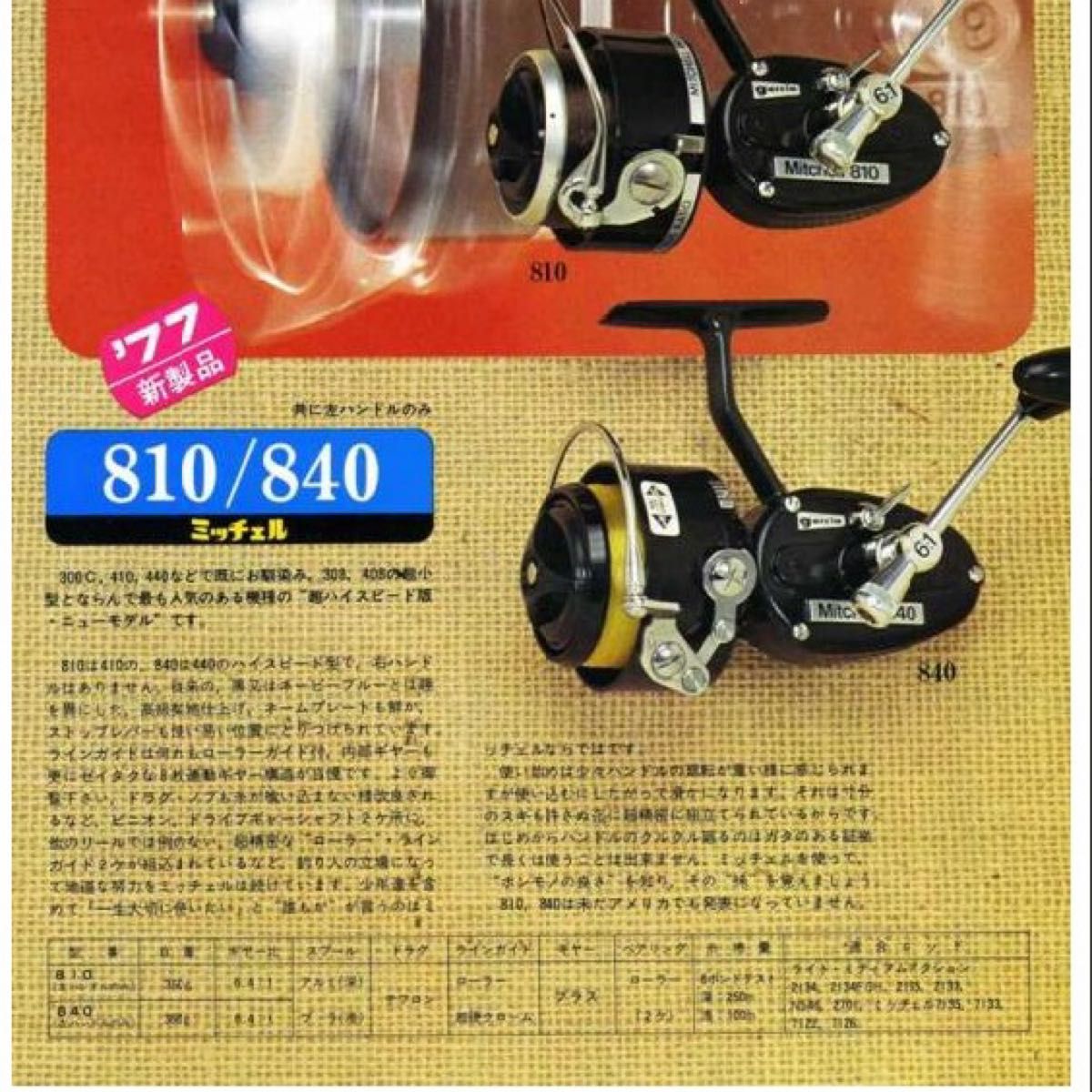 オールド ガルシア ミッチェル ガルシア 840 Mitchell オールド ガルシア ミッチェル ガルシア 840 Mitchell