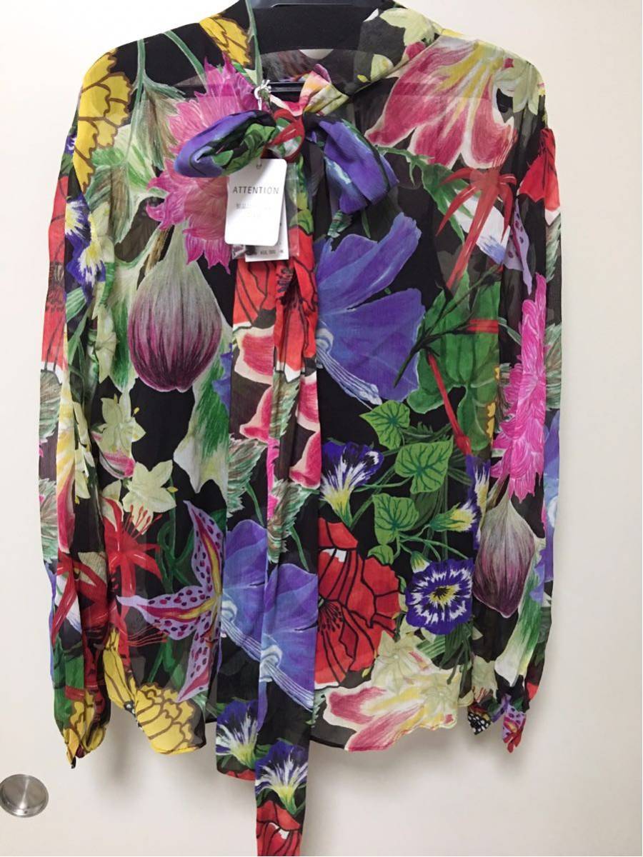ケイタマルヤマ Blooming Flowers 楊柳ブラウス 未使用品 www