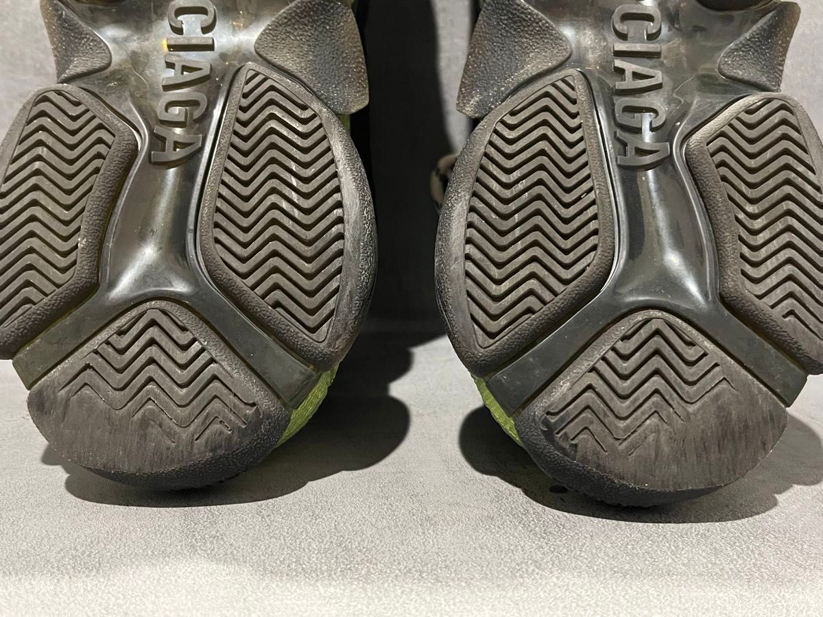 廃盤品・限定色】バレンシアガ トリプルS black yellow fluo 36 廃盤品・限定色】バレンシアガ トリプルS black yellow fluo 36