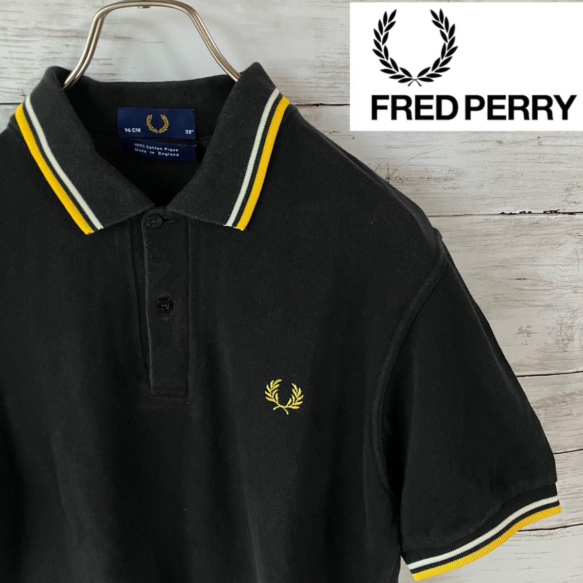 あのちゃん】フレッドペリー Fred Perry ポロシャツ M 月桂樹 あのちゃん】フレッドペリー Fred Perry ポロシャツ M 月桂樹