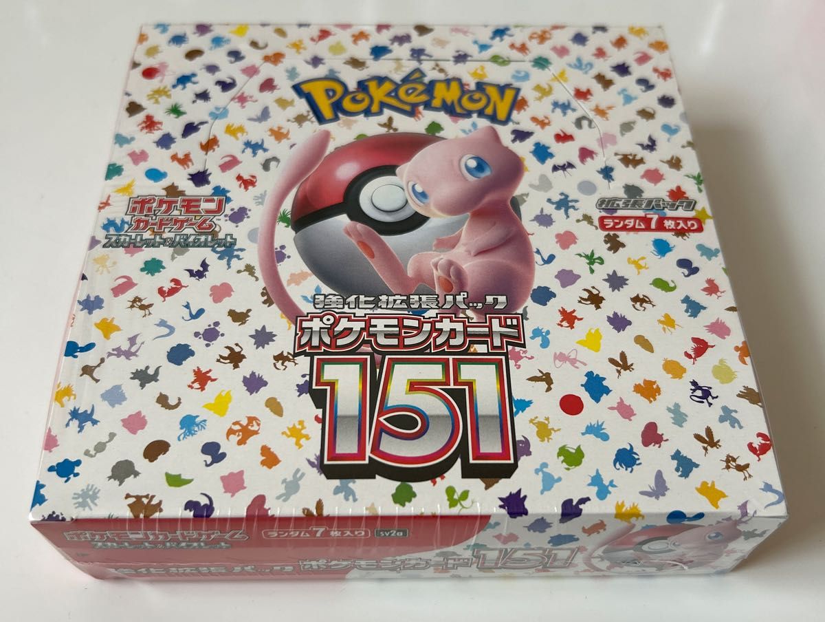 ポケモンカード 151 BOX シュリンク付き|Yahoo!フリマ(旧 ポケモンカード 151 BOX シュリンク付き|Yahoo!フリマ(旧
